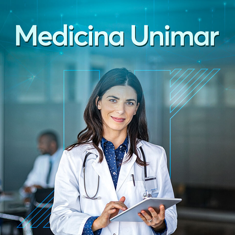 Imagem com uma esdutante de Medicina